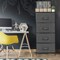 Sorbus Dresser with 4 Drawers - Bedside Furniture & Night Stand End Table Dresser with Steel Frame, Wood Top, Easy Pull Fabric Bins for Home, Bedroom Accessories, Office & Dorm